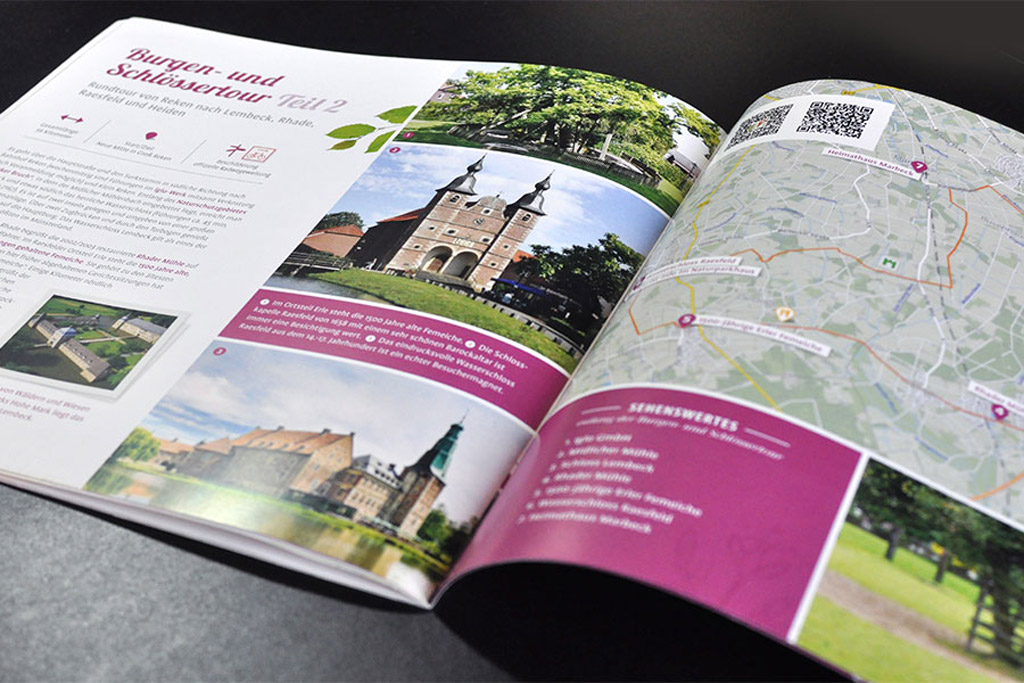 Tourismus-Broschüre für das Münsterland