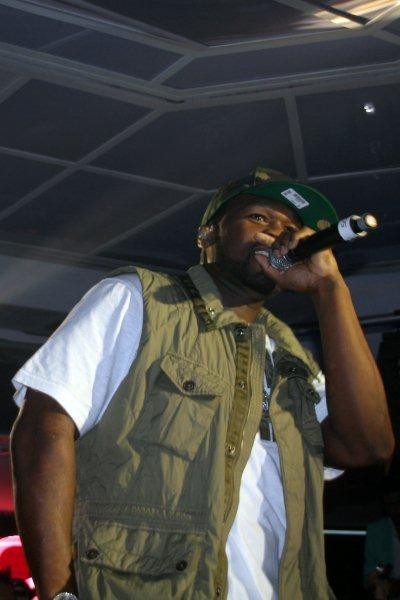 50 Cent, au VIP ROOM, chez Jean Roch - Festival de Cannes 2012 - Photo © Anik Couble