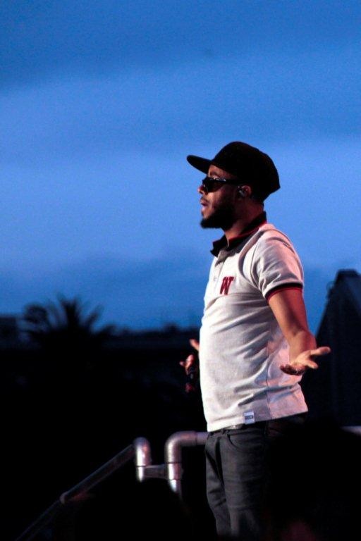 Sexion d'Assaut, en live au "Grand Journal" de Canal +, Festival de Cannes 2012 - Photo © Anik Couble