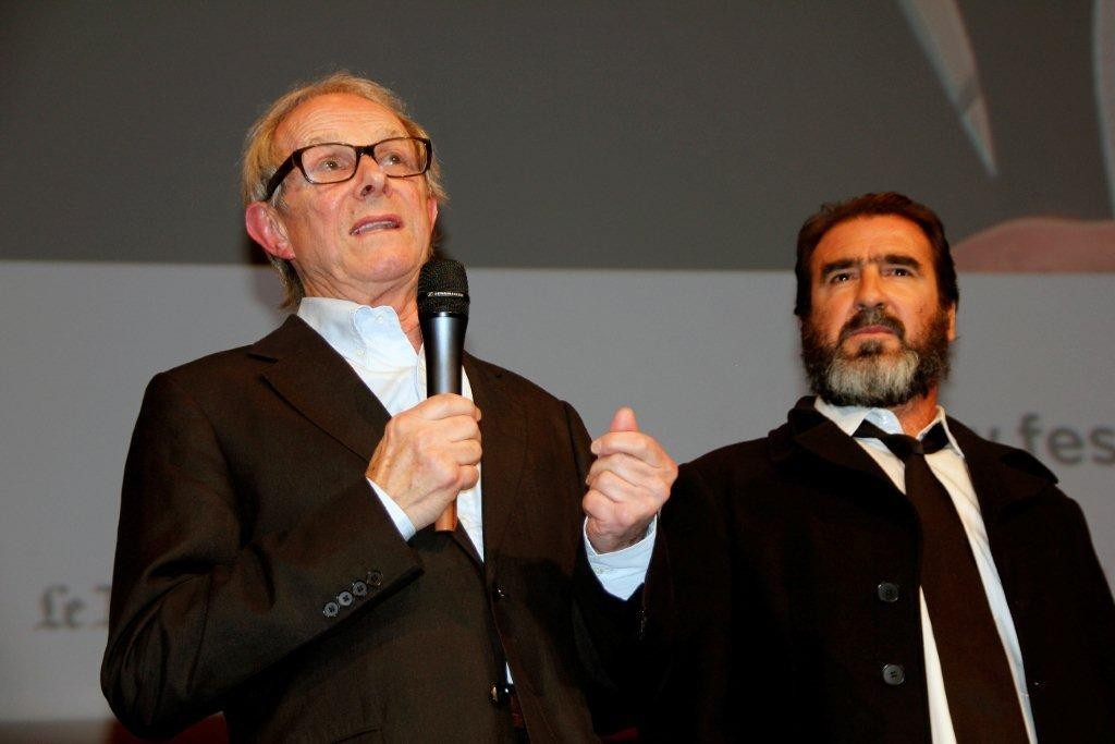 Ken Loach et Eric Cantona - Festival Lumière 2012 - Lyon - Photo © Anik Couble
