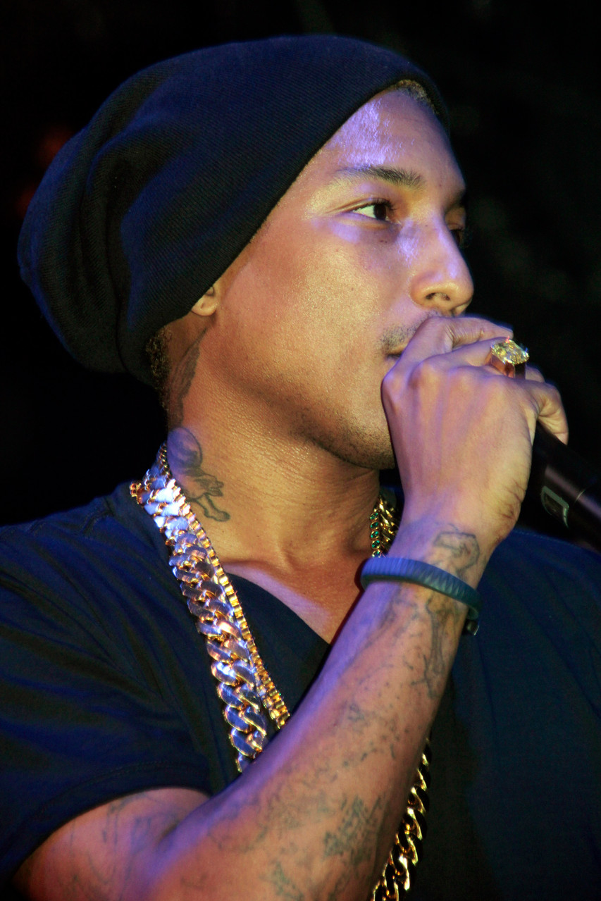 Pharrell Williams, au Gotha Club - Festival de Cannes 2012 - Photo © Anik Couble