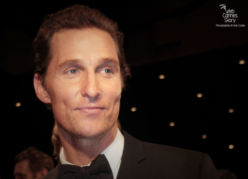 Matthew McConaughey, lors de la projection du film "Mud" de Jeff Nichols - Festival de Cannes 2012 - Photo  © Anik Couble