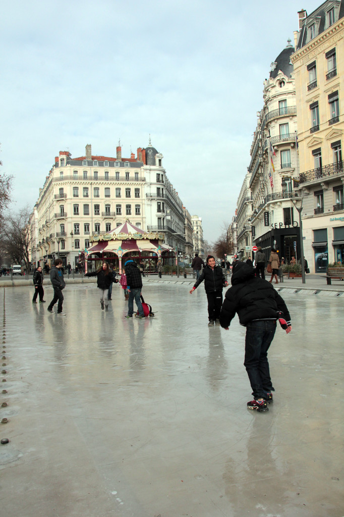 Place de la République - Lyon - Février 2012 - Photo © Anik COUBLE 