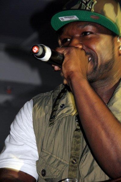 50 Cent, au VIP ROOM, chez Jean Roch - Festival de Cannes 2012 - Photo © Anik Couble