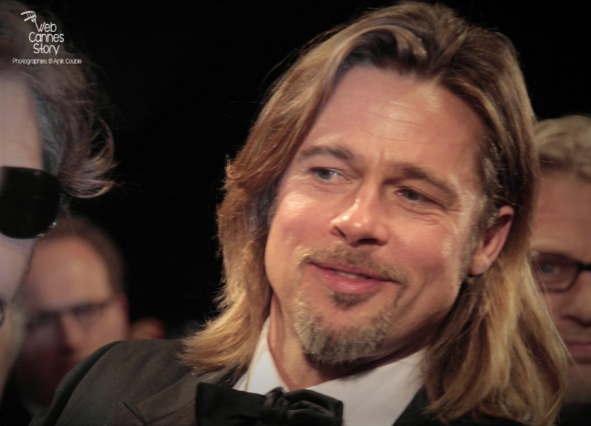  Brad Pitt, lors de la projection  de "Cogan - La mort en douce"  d’Andrew Dominik - Festival de Cannes 2012 - Photo © Anik COUBLE