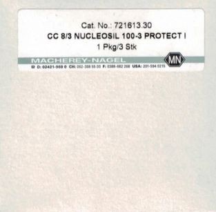 Vorsäule CC 8/3 Nucleosiel 100-3 Protect I Cat. No.: 721613.30 Macherey-Nagel Ersatzteile und Zubehör für Chemie und Labor