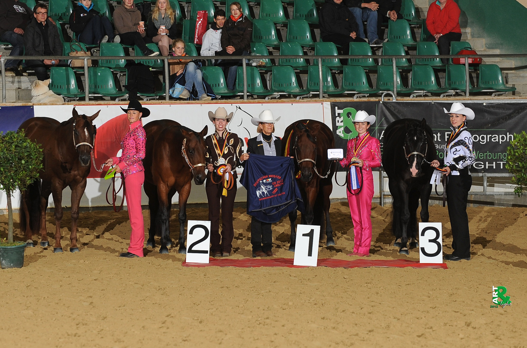 2012 Reserve Champion EWU German Open - Showmanship