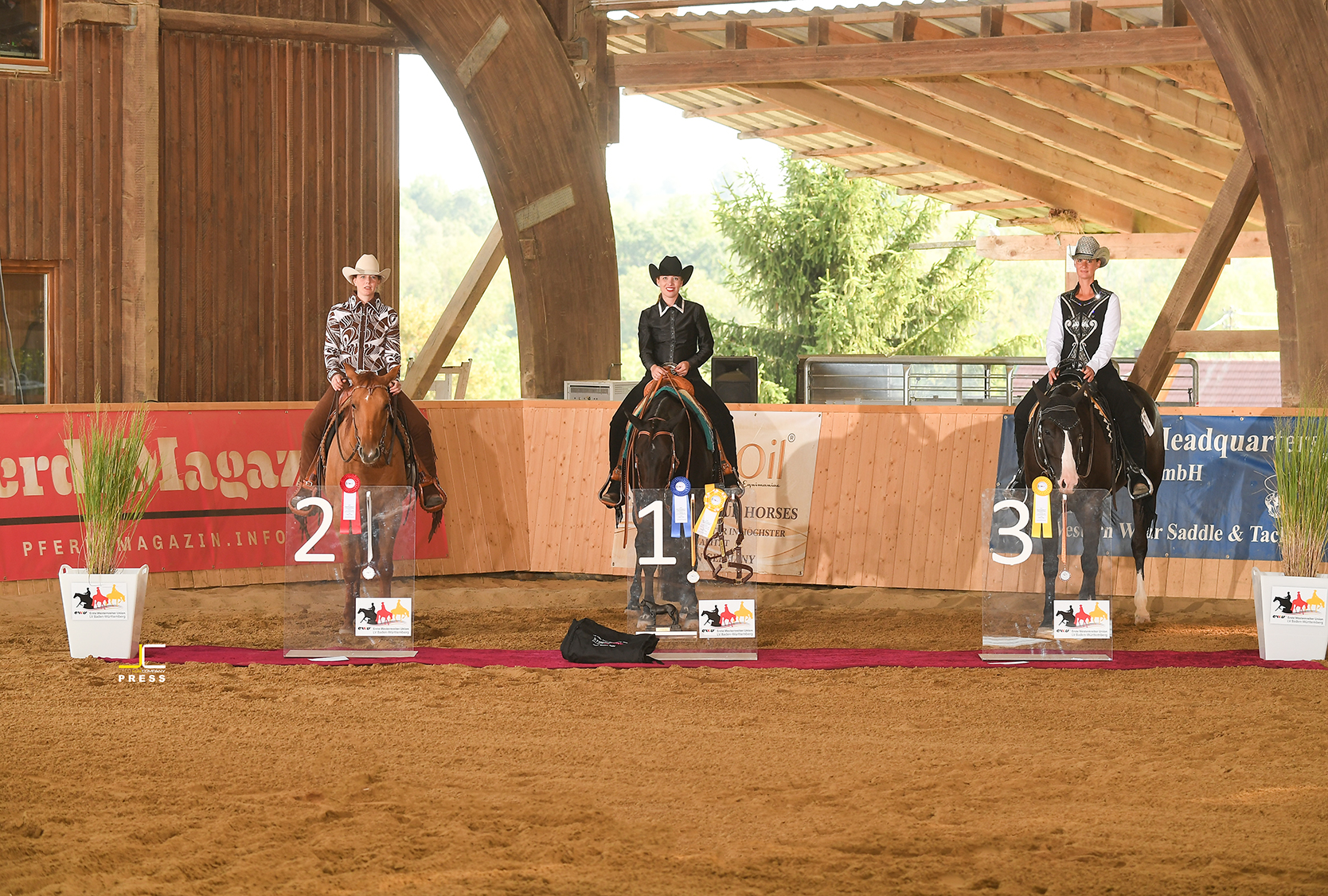 Landesmeister Junior Western Riding (68 & 67,5)