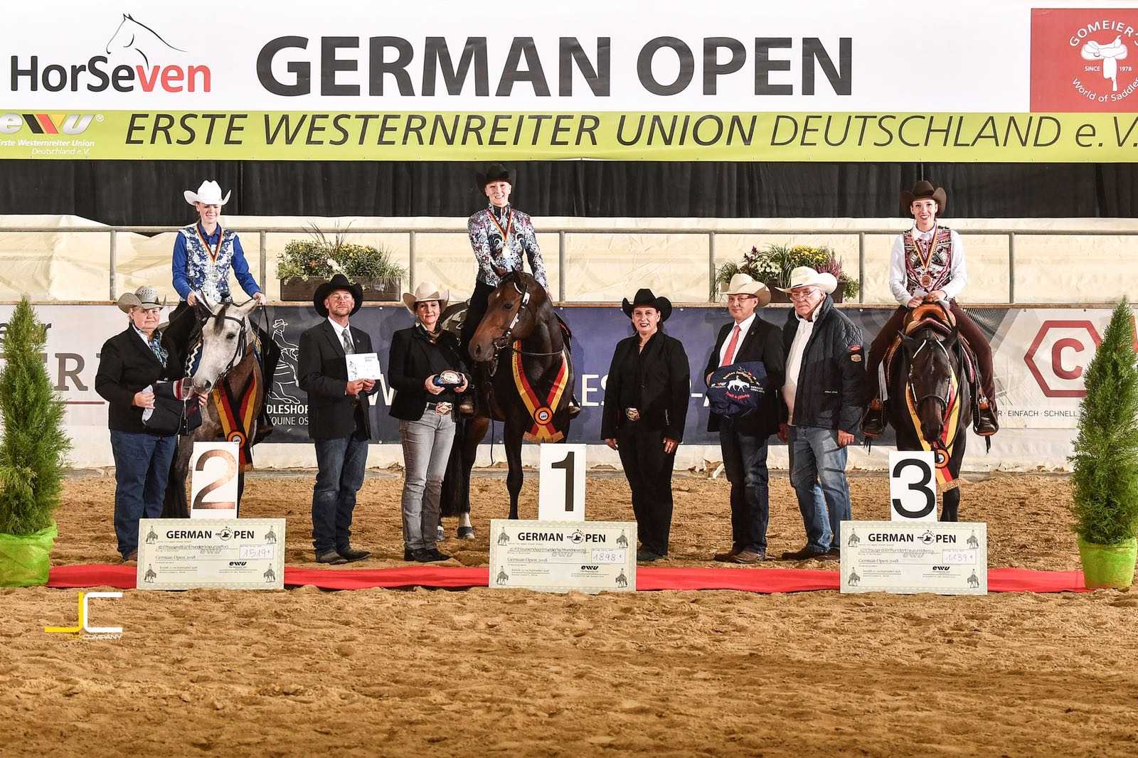 2018 Bronzemedaillie EWU German Open "JuPf Trail 4YO"