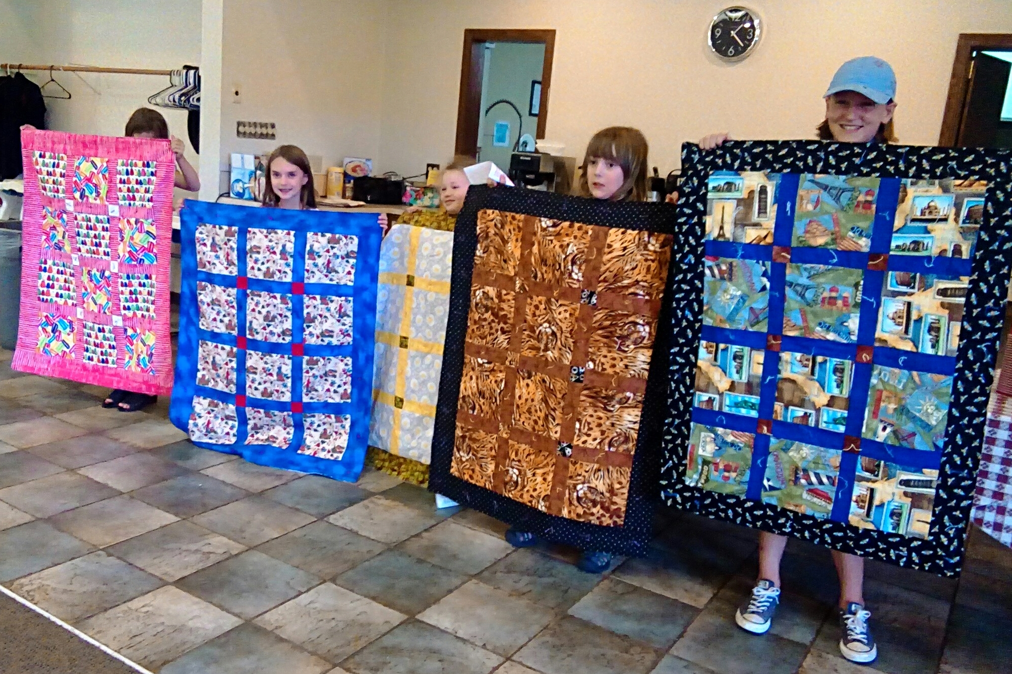 Happy campers at Quilt Camp 2016 