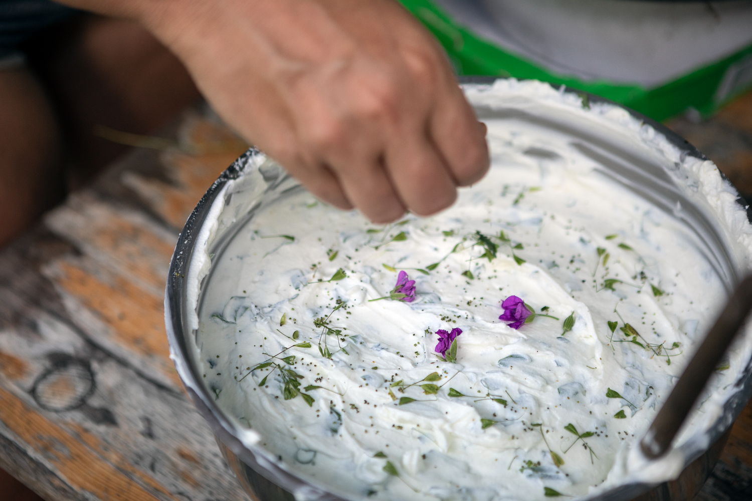 Wildwechsel-Ausbildung: Wildkräuter in der Küche – Essen im Camp