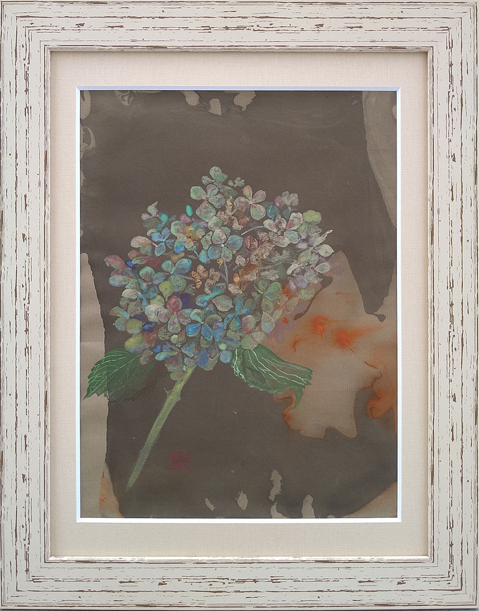 光のbouquet 絵画原画 Utagawa Hiroshige（歌川広重） Chrysanthemum and Pheasant