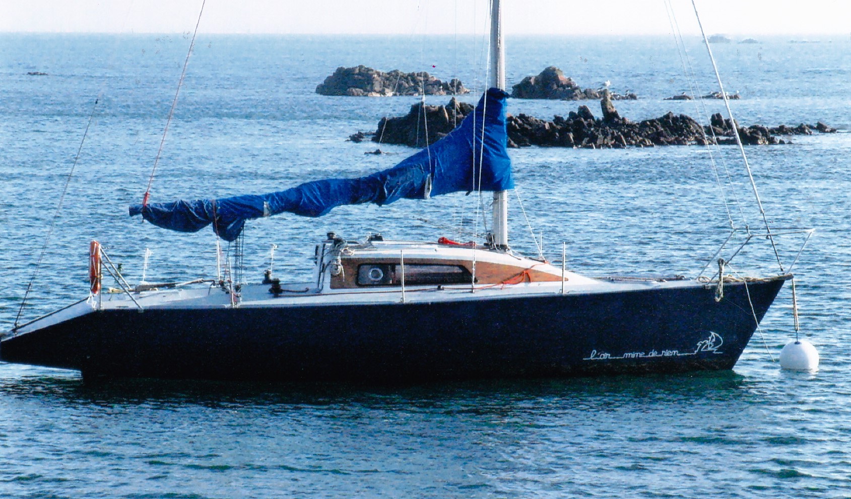 Stage de voile habitable : le voilier