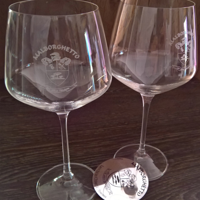 Mod. «Burgundy» Wine glass | Malborghetto e-shop