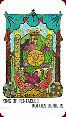 Rois de Deniers - Le Tarot Gypsy Tsigane Zigeuner