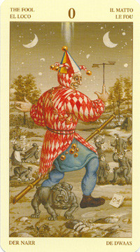 Le Fou - Le tarot Bruegel