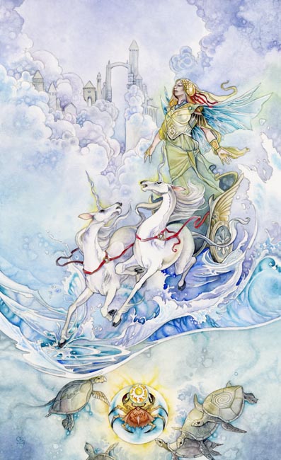 VII Le Chariot - Tarot Shadowscapes