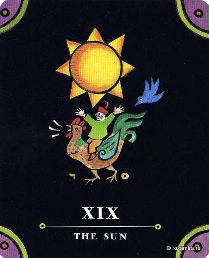 XIX Le Soleil - Tarot Nova