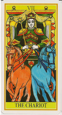 VII Le Chariot - Le tarot de la Roue de Dame Fortune