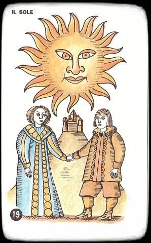 XIX Le Soleil - Tarot Indovino