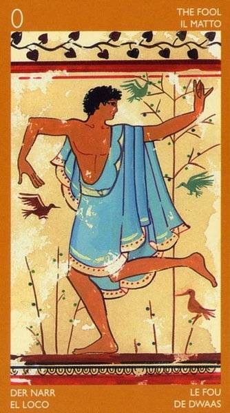 Le Fou - Le tarot Étrusque