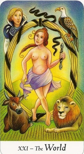 XXI Le Monde - Tarot du Chercheur de Vérité