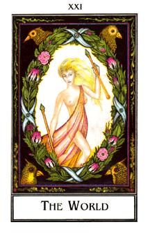 XXI Le Monde - New Palladini Tarot