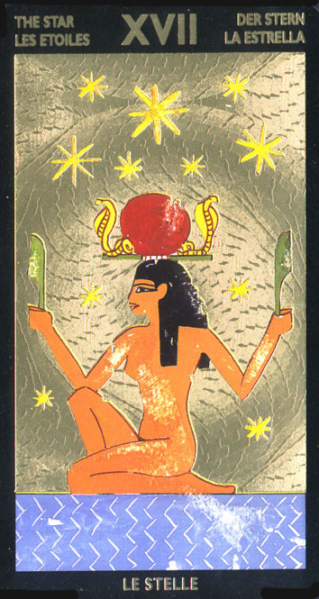 XVII L'Etoile - Le Tarot de Néfertari