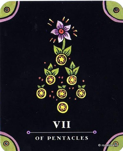 7 de Pentacles - Tarot Nova