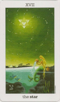 XVII L'Etoile - Sun and Moon Tarot