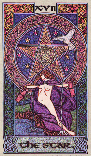 XVII L'Étoile - Le tarot Celtique