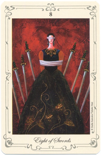 8 d'Épées - Le Tarot de Stella