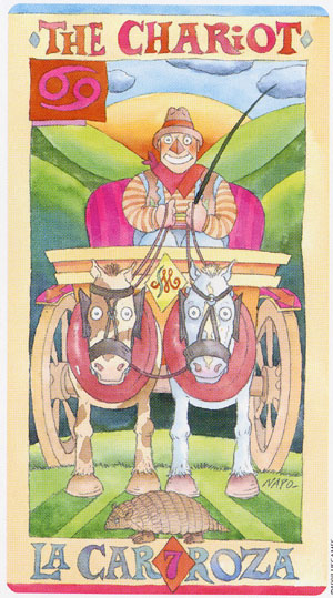VII Le Chariot - Le Tarot Napo
