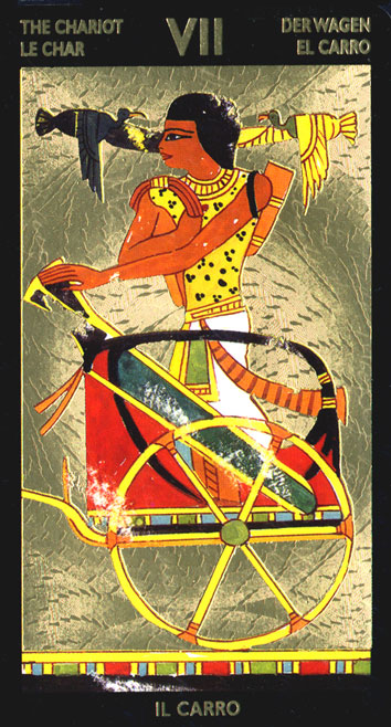 VII Le Chariot - Le Tarot de Néfertari
