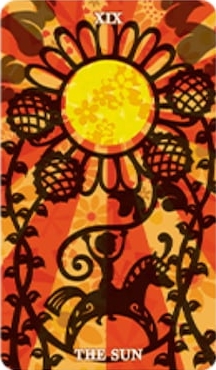 XIX Le Soleil - Tarot Silhouettes
