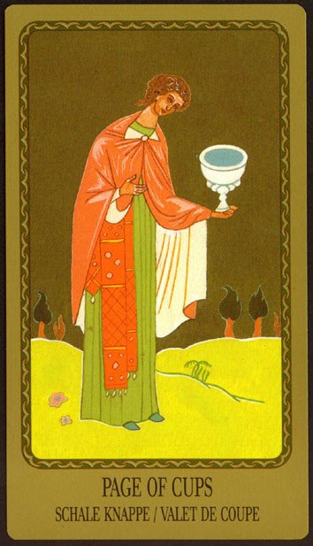 Valet de Coupes - Le tarot Egorov