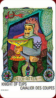 Cavalier de Coupes - Le Tarot Gypsy Tsigane Zigeuner