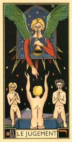 XX Le Jugement - Le tarot d'Argolance