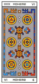 6 de Deniers - Tarot Rocambole