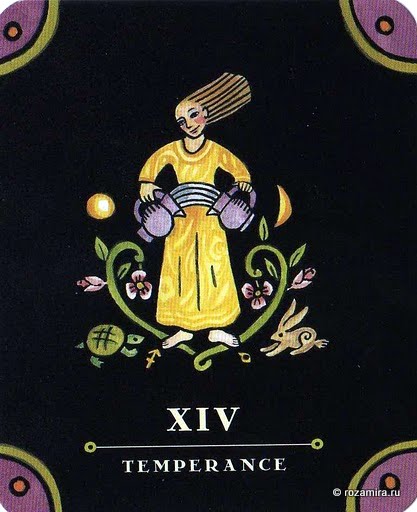 XIV Tempérance - Tarot Nova