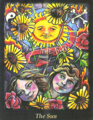 XIX Le Soleil - Tarot Bonefire