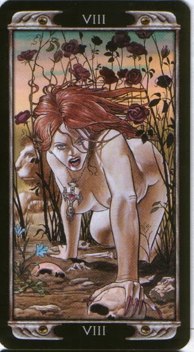 VIII La Force - Tarot de Ludy Lescot