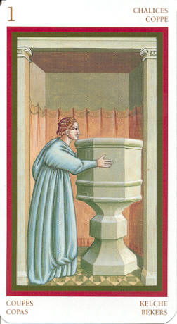 As de COupes - Le Tarot Giotto