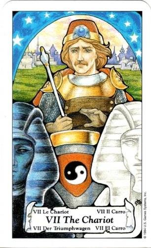 VII Le Chariot - Tarot Hanson Roberts