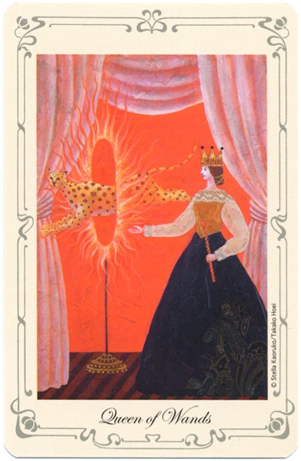 Reine de Bâtons - Le Tarot de Stella