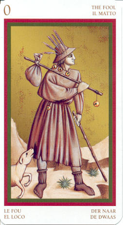 Le Fou - Le Tarot Giotto