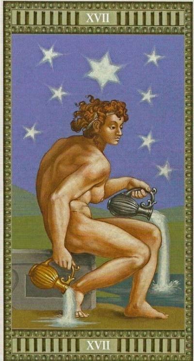 XVII L'Etoile - Tarot Michelangelo
