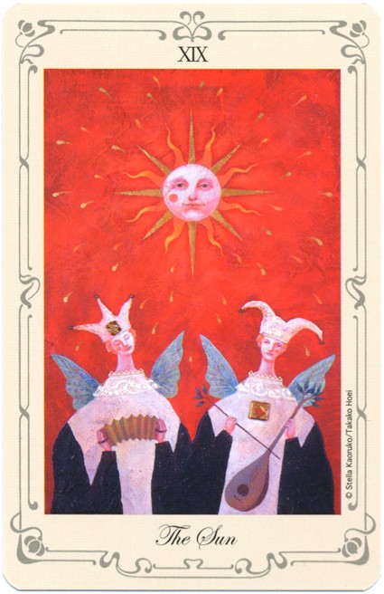 XIX Le Soleil - Le Tarot de Stella