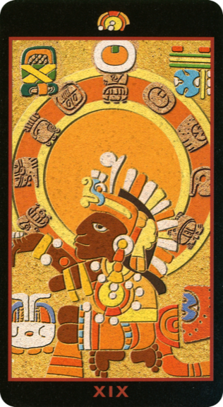 XIX Le Soleil - Tarot Maya