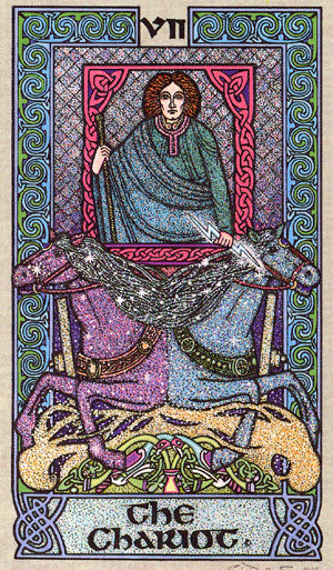 VII Le Chariot - Le tarot Celtique